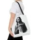Jesus Tote Bag featuring Jesus design.