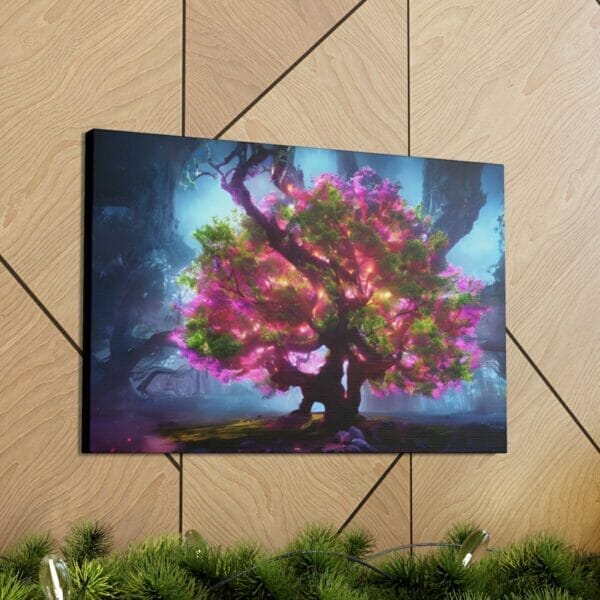 Luminating Tree Canvas print. Luminating Tree Canvas print.