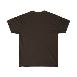 Twin Pug Unisex Ultra Cotton Tee featuring pugs on a white background.