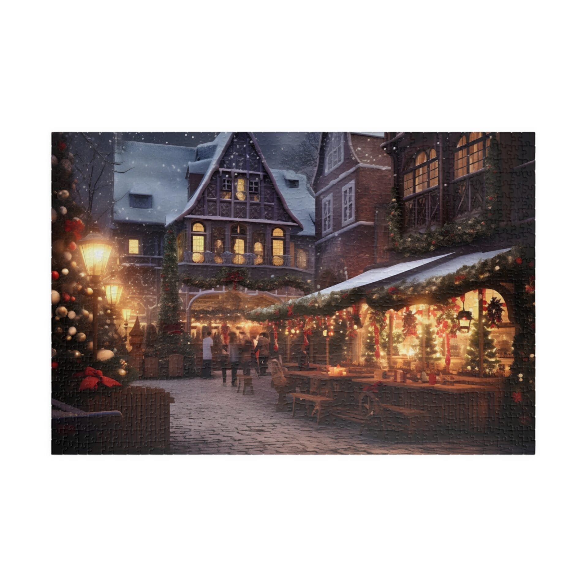 Christmas Night Puzzle (110, 252, 520, 1014-piece